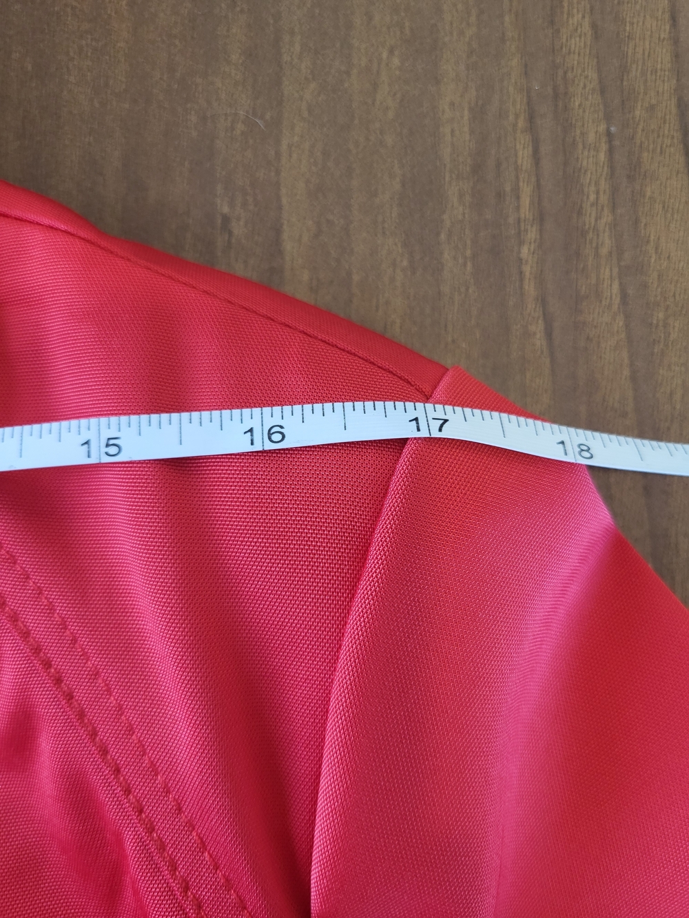 ❤️ le château Classic Red Trench Coat with Belt - Picture 6 of 13